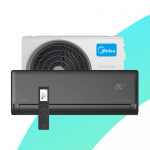 Midea EZ oro kondicionierius &scaron;ilumos siurblys EZB-12RD6-I komplekte EZ-12RD6H-O galia 3.5/3.8 kW
