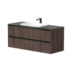 Kame City vonios spintelė 120 cm Rudas Ąžuolas BUC/12-3DR/20P2