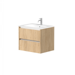 Kame City vonios spintelė 60 cm &Scaron;viesus Ąžuolas BU/6-3DR/35P3