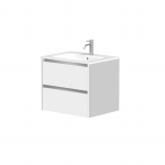 Kame City vonios spintelė 60 cm Balta Matinė BU/6-3DR/D02P1