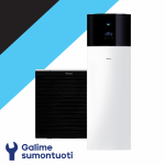 Daikin Altherma 3 R MT F oras-vanduo &scaron;ilumos siurblys su integruota 230 l talpa ETVX16S23E6V komplekte EPRA16DW17 galia 11.50 kW