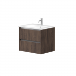 Kame City vonios spintelė 60 cm Rudas Ąžuolas BU/6-3DR/20P1