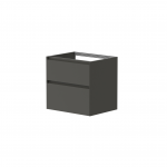 Kame Loft vonios spintelė Graphite BUC/6-3DR/D27-LFT