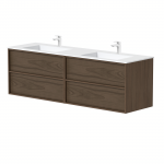 Kame Home vonios spintelė Rudo Ąžuolo Faneruotė BUC/12-3DR-DB/N07-HM