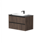 Kame City vonios spintelė 80 cm Rudas Ąžuolas BU/8-3DR/20P2