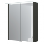 Kame Loft veidrodinė spintelė Antracito Pilka MC3DML/60-70/D13-LFT