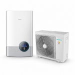 Hisense Hi-Therma &scaron;ilumos siurblys oras vanduo AHW-044HCDS1 komplekte AHM-044HCDSAA galia 4.4 kW