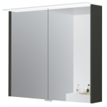 Kame Loft veidrodinė spintelė Antracito Pilka MC3DML/80-70/D13-LFT