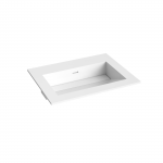 Kame Corian praustuvas Balta Matinė CN614618-BS