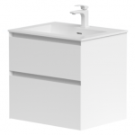 Kame Loft vonios spintelė Balta Matinė BU/6-3DR/D02-LFT