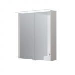 Kame Loft veidrodinė spintelė Pearl Grey MC3DML/60-70/D37-LFT