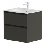 Kame Loft vonios spintelė Antracito Pilka BU/6-3DR/D13-LFT