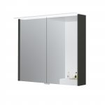 Kame Loft veidrodinė spintelė Graphite MC3DML/80-70/D27-LFT