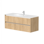 Kame City vonios spintelė 120 cm &Scaron;viesus Ąžuolas BUD/12-3DR/35P3