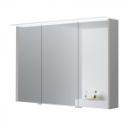 Kame Loft veidrodinė spintelė Pearl Grey MC3DML/100-70/D37-LFT