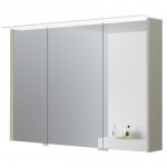 Kame Loft veidrodinė spintelė Pilkas Ka&scaron;myras MC3DML/100-70/D06-LFT