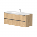 Kame City vonios spintelė 120 cm &Scaron;viesus Ąžuolas BUD/12-3DR/35P1