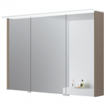 Kame Loft veidrodinė spintelė Kakavos Ruda MC3DML/100-70/D15-LFT