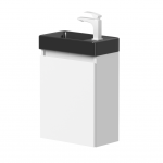 Kame Mini vonios spintelė Balta Matinė BU/40x22-R/D02-MN