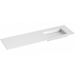 Kame Corian praustuvas Balta Matinė CN1600465-R-BS