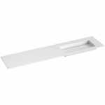Kame Corian praustuvas Balta Matinė CN2000465-R-BS
