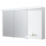 Kame Loft veidrodinė spintelė Balta Matinė MC3DML/120-70/D02-LFT