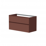 Kame Loft vonios spintelė Teracotta BU/10-3DR/D23-LFT