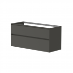 Kame Loft vonios spintelė Grafitas BU/12-3DR/D27-LFT