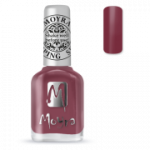 Moyra &scaron;tampavimo lakas Nr. SP38 Cashmere Bordeaux