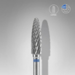 STALEKS kietmetalinė freza &ldquo;kukurūzai&rdquo; mėlyna EXPERT, skersmuo 4 mm / darbo dalis 14 mm [FT90B040/14]
