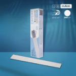 Staleks PapMam keičiamos dildės ant tiesaus pagrindo 240 grit, baltos (50 vnt.) [DFCE-22-240W]
