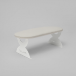 Ulka delno atrama nr.7 Ivory spalva