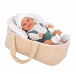 Arias kūdikėlis rusvoje ne&scaron;yklėje, berniukas, 33 cm