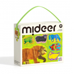 MIDEER dėlionių rinkinys 6in1 MI&Scaron;KO GYVŪNAI