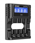 XTAR L4 PRO įkroviklis AA/AAA 1,5V Li-ION/Ni-MH USB-C