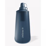 LIFESTRAW &bdquo;Peak&ldquo; suspaudžiamas butelis su filtru 650 ml Mountain Blue