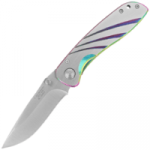 Herbertz CJH sulenkiamas peilis Steel/Titanium Coated, Satin 420 (200011)