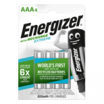Energizer Extreme 800 mAh AAA HR3 1.2V įkraunamos baterijos 4vnt