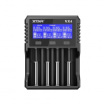 XTAR VX4 Li-ion 1,5 V / 3,6 V / 3,7 V / Li-FePO4 / Ni-MH akumuliatorių įkroviklis komplekte su maitinimo &scaron;altiniu