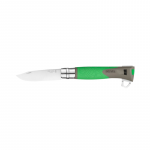 Peilis Opinel Explore Nr.12 su pincetu erkėms i&scaron;traukti - Žalia
