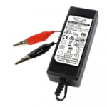 LiFePO4 4S 14.6V įkroviklis 12V akumuliatoriui su krokodilo gnybtais