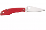 Spyderco Grasshopper sulenkiamas peiliukas G10 Satin 12C27 Raudonas C138GRDP
