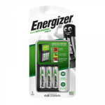 Energizer Maxi įkroviklis + 4 x R6/AA 2000 mAh baterijos