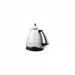 Delonghi | Kettle | KBJ2001W | Standard | 2000 W | 1.7 L | Plastic | 360&deg; rotational base | White