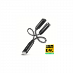 AXAGON | ADA-HCPD USB-C - Hi-Res DAC Audio Adapter PD, 60W