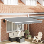 Markizės rėmas Balta 350 x 250 cm Aliuminis