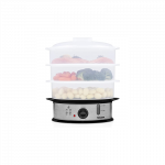 Tristar | Food Steamer | VS-3914 | Silver | 1200 W | Capacity 11 L | Number of baskets 3
