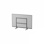 Neomounts Desk Mount | DS45-430BL18 TV stand | Adjustable Height | 45-90 " | Maximum weight (capacity) 60 kg | Black