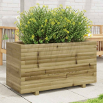 Sodo lovelis, 90x40x49,5cm, impregnuota pu&scaron;ies mediena
