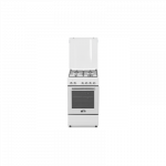 Simfer | Cooker | 5405SERBB | Hob type Gas | Oven type Electric | White | Width 50 cm | Electronic ignition | Depth 60 cm | 43 L